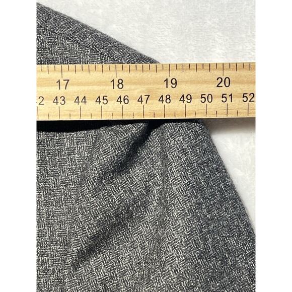 Saks Italy 42R Unstructured Blue Gray Freely Lanificio Comero Sport Coat Jacket - Picture 9 of 15